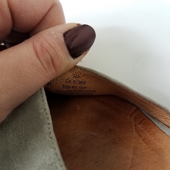 Halogen Strappy Suede Flats - Picture 6 of 8